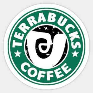 Terrabucks Coffee - Starbucks Sticker